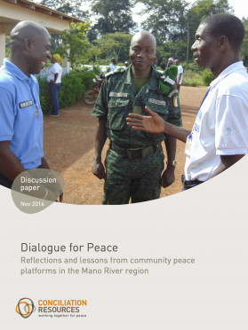 Dialogue for Peace | Conciliation Resources
